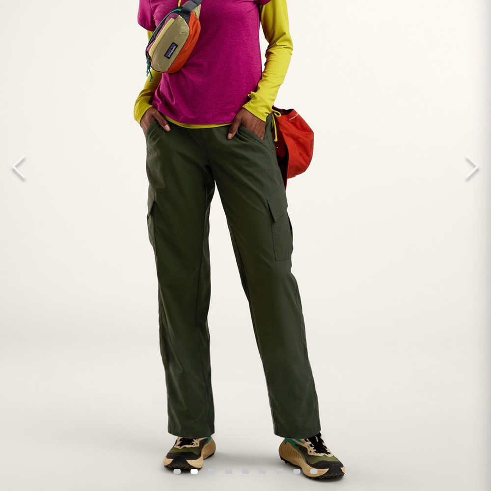 Title Nine Olive Cargo Joggers with Utility Pockets